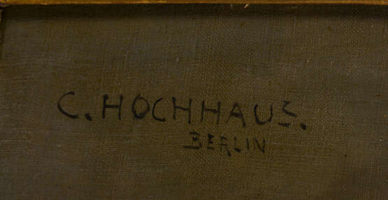 HOCHHAUS, Carl (1852 Berlin - 1935 ebd.). Das Testament. - photo 4