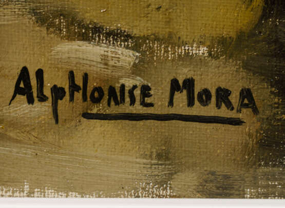 MORA, Alphonse (1891 Antwerpen - 1977). Fischer. - Foto 4