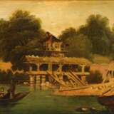 Maler 1. Hälfte 19. Jahrhundert: Zwei Landschaften. - photo 3