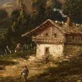 JEKLIN, Andreas (1823 Schiers - 1889 Rongellen). Lac d'Annecy. - Foto 2