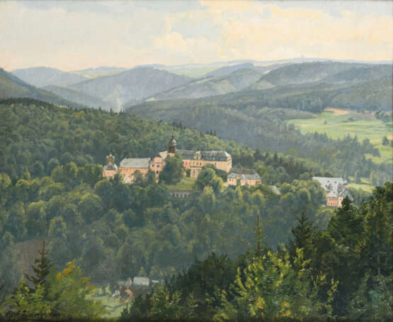 ZIMMERMANN, Carl (1863 Halberstadt - 1930 Goslar). Schloss Schwarzburg. - Foto 1