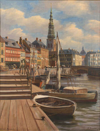 SVENDSEN, Frederik (1885 - 1975). Ansicht Kopenhagen. - photo 1