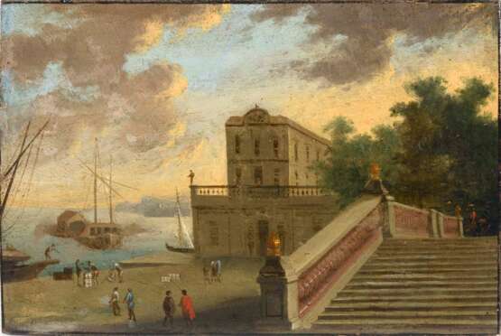Italienische Küstenszene um 1800. - фото 1