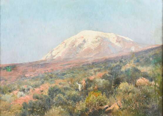DUSCHEK, Richard (1884 Neugarten - 1959 Besigheim). Blick zum Kilimandscharo. - Foto 1