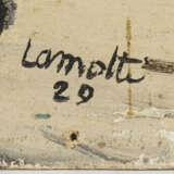 LAMOTTE, Bernard zugeschrieben (1903 Paris - 1983). Hafenszene. - photo 2