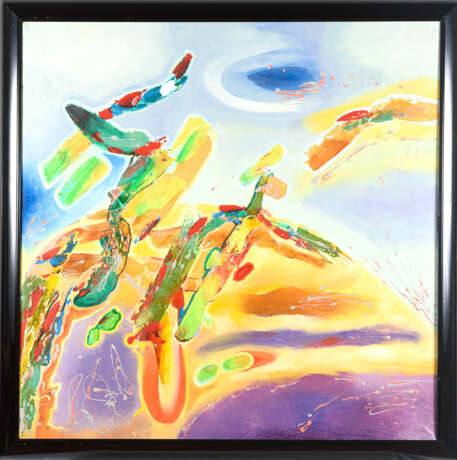 KONIGS, Victor (* 1955). Abstrakte Komposition "Zemes Aura". - photo 1