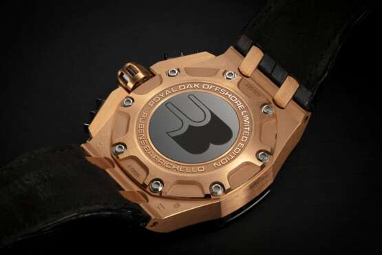 AUDEMARS PIGUET, ROYAL OAK OFFSHORE RUBENS BARRICHELLO II REF. 26078RO, A GOLD LIMITED EDITION CHRONOGRAPH - Foto 2