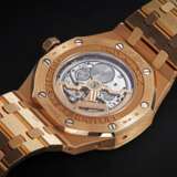 AUDEMARS PIGUET, ROYAL OAK REF. 2657OR, A GOLD AUTOMATIC PERPETUAL CALENDAR WRISTWATCH - Foto 2