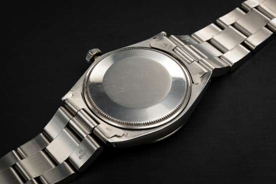 ROLEX, OYSTER PERPETUAL REF. 1002, A STEEL AUTOMATIC WRISTWATCH WITH SIGNATURE OF SHEIKH ABDULLAH AL-JABER AL-SABAH - photo 2