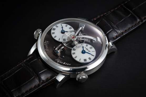 MB&F, LEGACY MACHINE No. 1 FINAL EDITION, A LIMITED EDTION STEEL DUAL TIME WRISTWATCH, 3/18 - фото 1