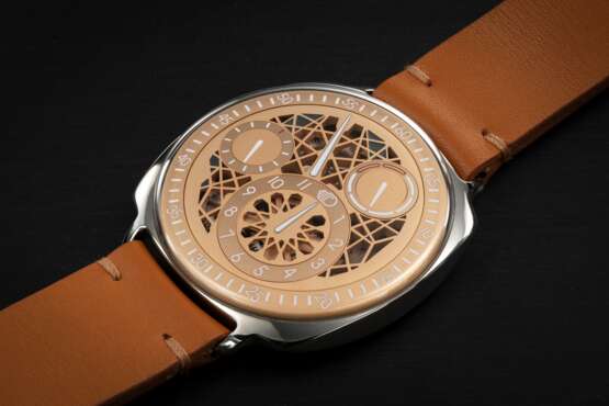 RESSENCE, TYPE 1 DXB, A LIMITED EDITION STEEL WRISTWATCH WITH SKELETON DIAL - фото 1