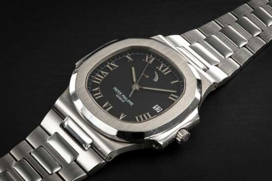 PATEK PHILIPPE, NAUTILUS REF. 3710/1, A STEEL AUTOMATIC WRISTWATCH WITH POWER RESERVE - photo 1