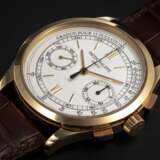 PATEK PHILIPPE, REF. 5170J, A GOLD CHRONOGRAPH WRISTWATCH WITH A PULSATION DIAL - photo 1
