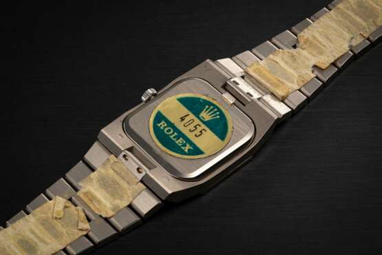 ROLEX, CELLINI REF. 4055, A GOLD AND DIAMOND-SET WRISTWATCH WITH LAPIS LAZULI DIAL MADE FOR THE SULTANATE OF OMAN - Foto 2