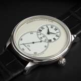 JAQUET DROZ, GRANDE SECONDE, A LIMITED EDITION GOLD AUTOMATIC WRISTWATCH WITH ENAMEL DIAL - фото 1