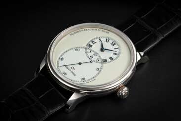 JAQUET DROZ, GRANDE SECONDE, A LIMITED EDITION GOLD AUTOMATIC WRISTWATCH WITH ENAMEL DIAL