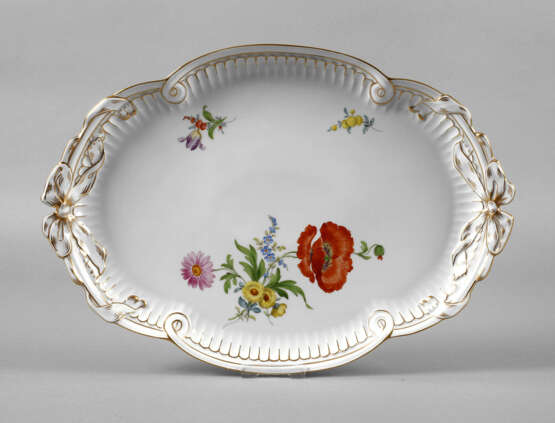 Meissen Tablett ”Blume 4” - Foto 1