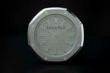 AUDEMARS PIGUET, STEEL BOUTIQUE WALL CLOCK