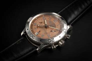 BREGUET, TYPE XX TRANSATLANTIQUE REF. 3820, A PLATINUM AUTOMATIC FLYBACK CHRONOGRAPH 