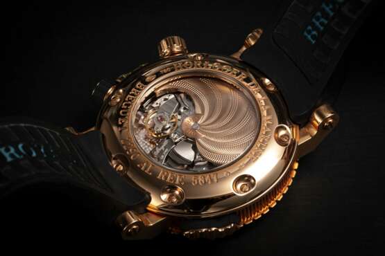 BREGUET MARINE ROYALE REF. 5847, A GOLD AUTOMATIC DIVER’S WATCH WITH ALARM FUNCTION - фото 2