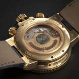 ULYSSE NARDIN, MARINE CHRONOGRAPH REF. 356-66, A GOLD AUTOMATIC CHRONOGRAPH - фото 2