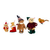 STEIFF 6-tlg Konvolut Teddybären und ein Vogel aus limitierten Weihnachtseditionen, 1990er/ 2000er Jahre - Foto 2