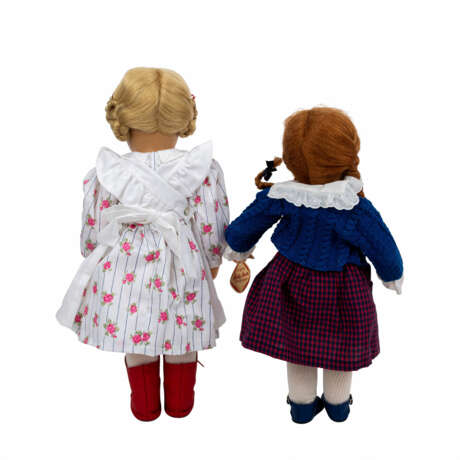 KÄTHE KRUSE zwei Puppenmädchen, 1990er Jahre, - фото 9
