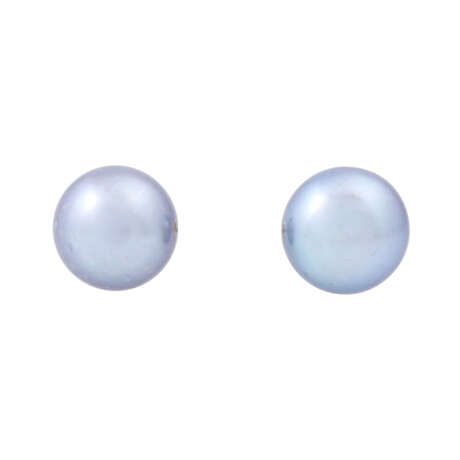 Konvolut aus 2 Paar Perlenohrringen, - Foto 4