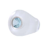 STOFFEL DESIGN Ring aus Bergkristall mit Aquamarin - Foto 5