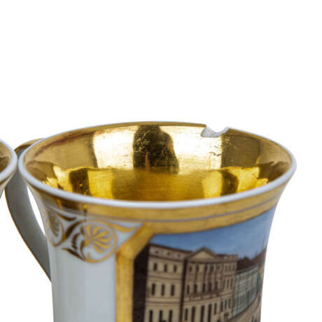 KPM BERLIN Kaffee-/Teeservice für 6 Personen, 1823-1832, RARITÄT! - фото 5