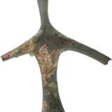 Miniatur eines Kriegers aus Bronze. ETRUSKISCH, 5./4. Jahrhundertv.Chr.. - photo 6