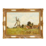 KING, HENRY JOHN YEEND (1855-1924) "Landschaft mit Mühle in Holland" - photo 1