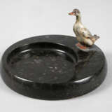 Wiener Bronze Ente auf Schale - Foto 1