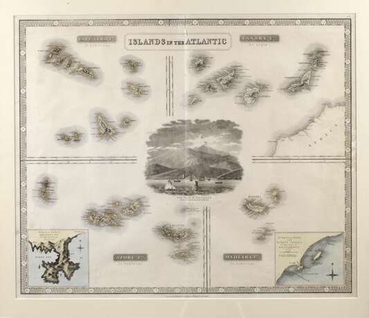 Karte atlantische Inseln - фото 1