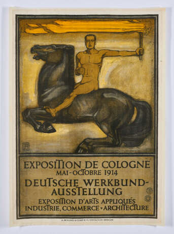 Poster for the German Werkbund exhibition in Cologne 1914 - фото 1