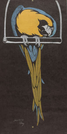 Fritz Lang, ”Blauer Ara” - фото 1