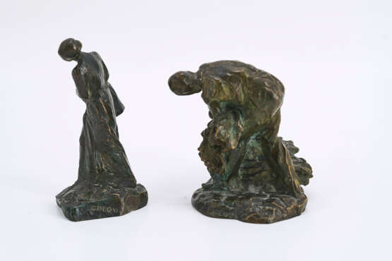 Mixed Lot of 2 Bronzes - Foto 4