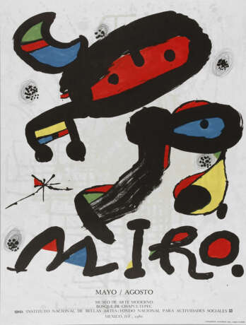 Joan Miró, Originalgraphisches Plakat - фото 1