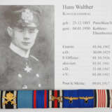 Preussen: Feldschnalle des Konteradmiral und Träger des Pour le Mérite Hans Walther. - фото 1