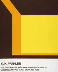 Georg Karl Pfahler, Originalgraphisches Plakat