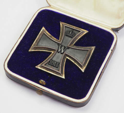 Preussen: Eisernes Kreuz, 1914, 1. Klasse, im Etui - G. - Foto 2