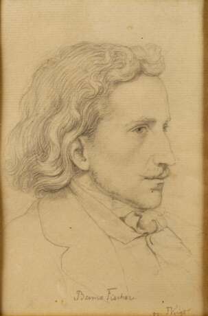 Johann Friedrich Voigt, attr., Portrait Benno Fischer - photo 1