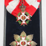 Monaco: Orden des heiligen Karl, 3. Modell (seit 1863), Großkreuz Satz, im Etui. - photo 1