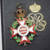 Monaco: Orden des heiligen Karl, 3. Modell (seit 1863), Großkreuz Satz, im Etui. - фото 3