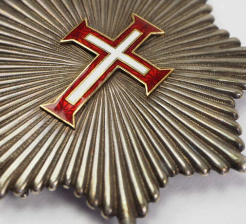 Portugal: Militärischer Orden Unseres Herrn Jesus Christus, 2. Modell (1789-1910), Bruststern zum Großkreuz. - фото 2
