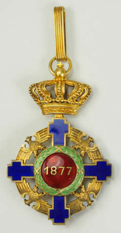 Rumänien: Orden des Stern von Rumänien, 2. Modell (1932-1947), Komturkreuz. - Foto 3