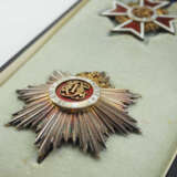 Rumänien: Orden der Krone von Rumänien, 2. Modell (1932-1947), Großoffiziers Satz, im Etui. - фото 2