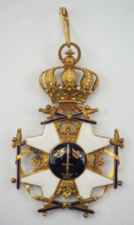 Schweden: Königlicher Schwert-Orden, 2. Modell, 1. Typ (1772-1871), Komtur Kreuz. - photo 1