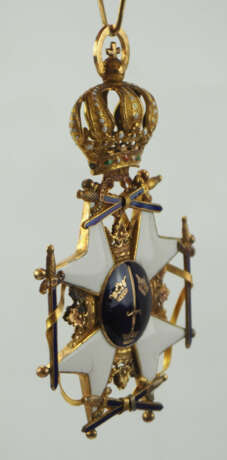 Schweden: Königlicher Schwert-Orden, 2. Modell, 1. Typ (1772-1871), Komtur Kreuz. - Foto 2