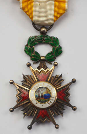 Spanien: Orden Isabella der Katholischen, 3. Modell (1875-1931), Offizierskreuz. - Foto 1